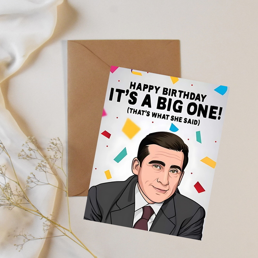 Big one Birthday - Greeting card