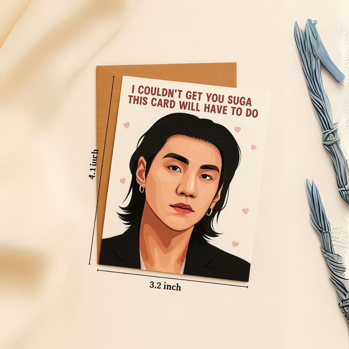 BTS SUGA - Greeting card