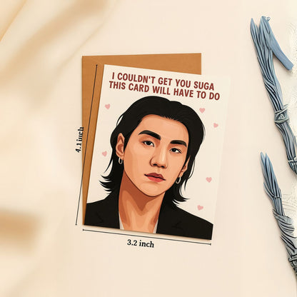 BTS SUGA - Greeting card