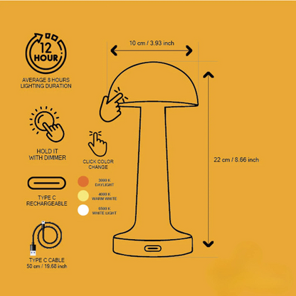 Lamp Mush Glow