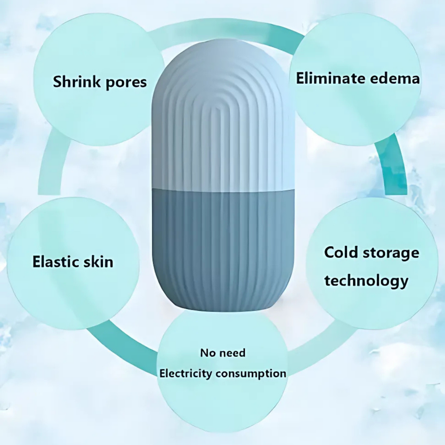 Face ice roller - Blue