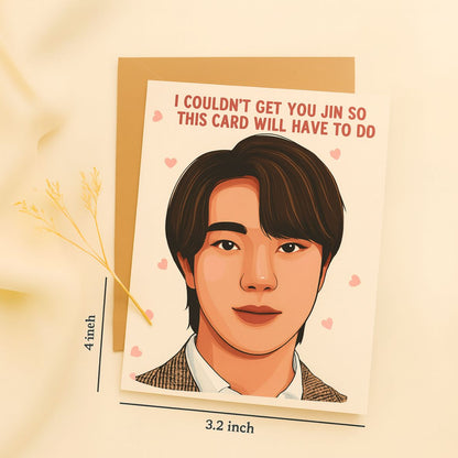 BTS JIN - Greeting card