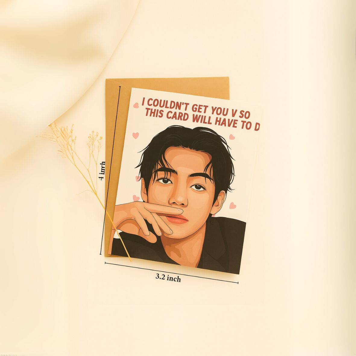 BTS V - Greeting card