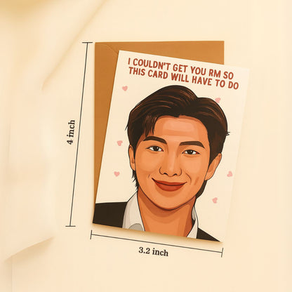 BTS RM - Greeting card