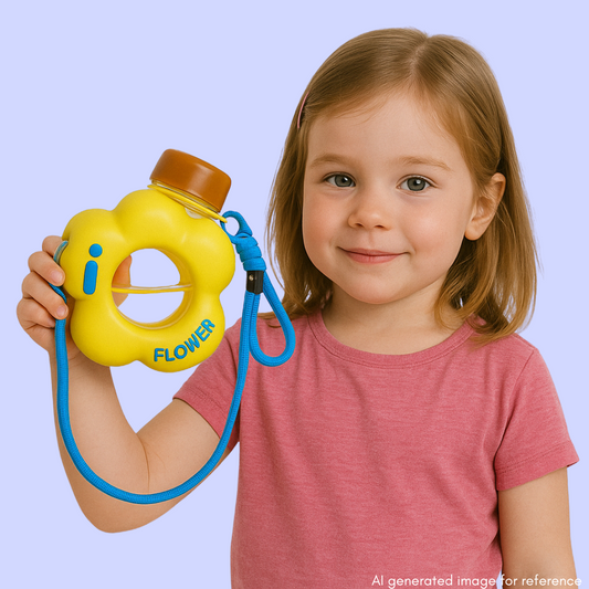 Kids Bottle - Flower Yellow