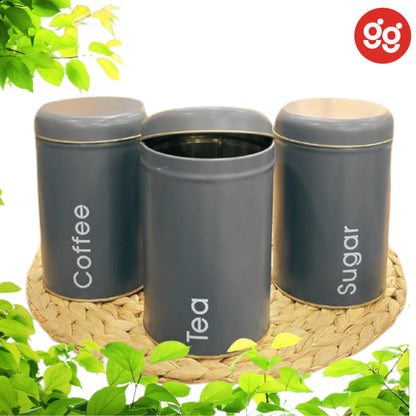 Tea Coffee Sugar Box
