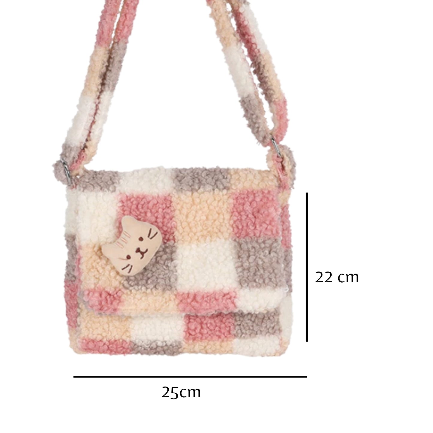 Plushie sling bag