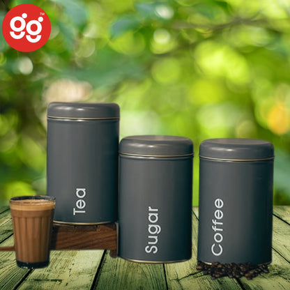 Tea Coffee Sugar Box