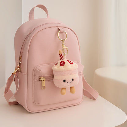 Bag charm cupcake