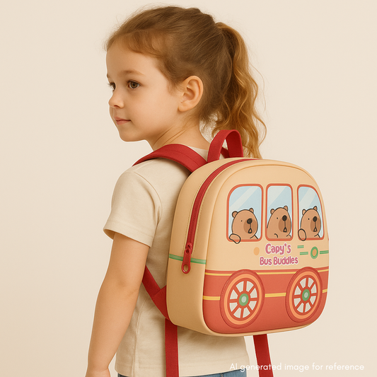 Hardcase kids bag - capybara