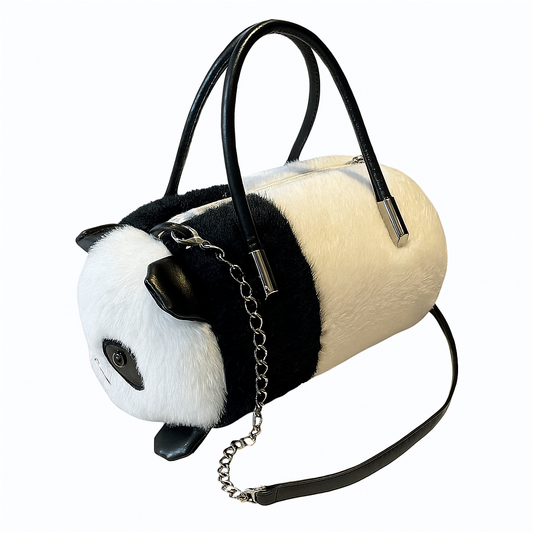 Fur Bag - panda