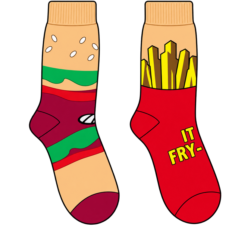 Burger and Fries