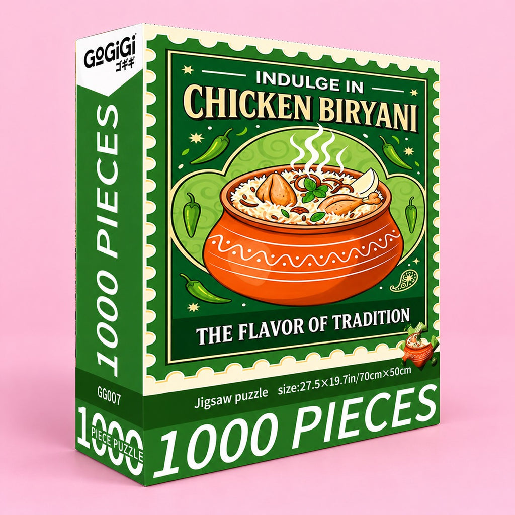 Jigsaw Puzzle Chicken Biryani – Goodgudi