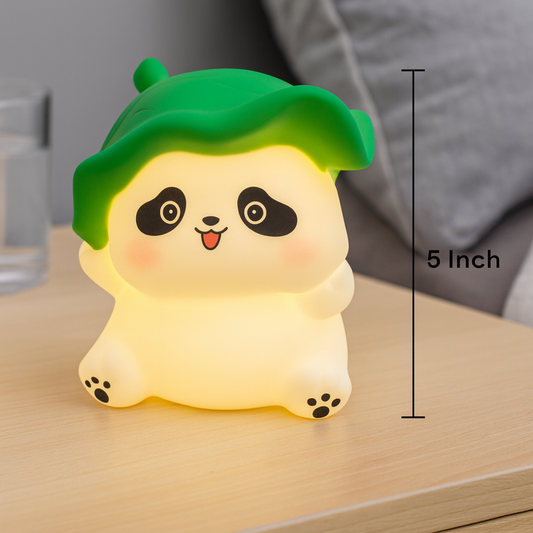 Mini Lamp Green Panda