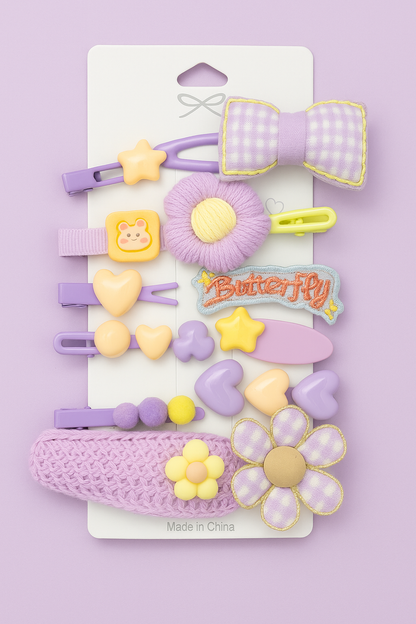 Kids Hair Clip Flora