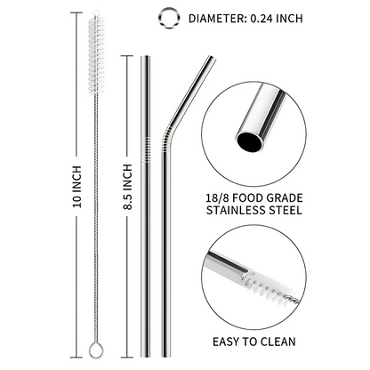 Metal Straw Set