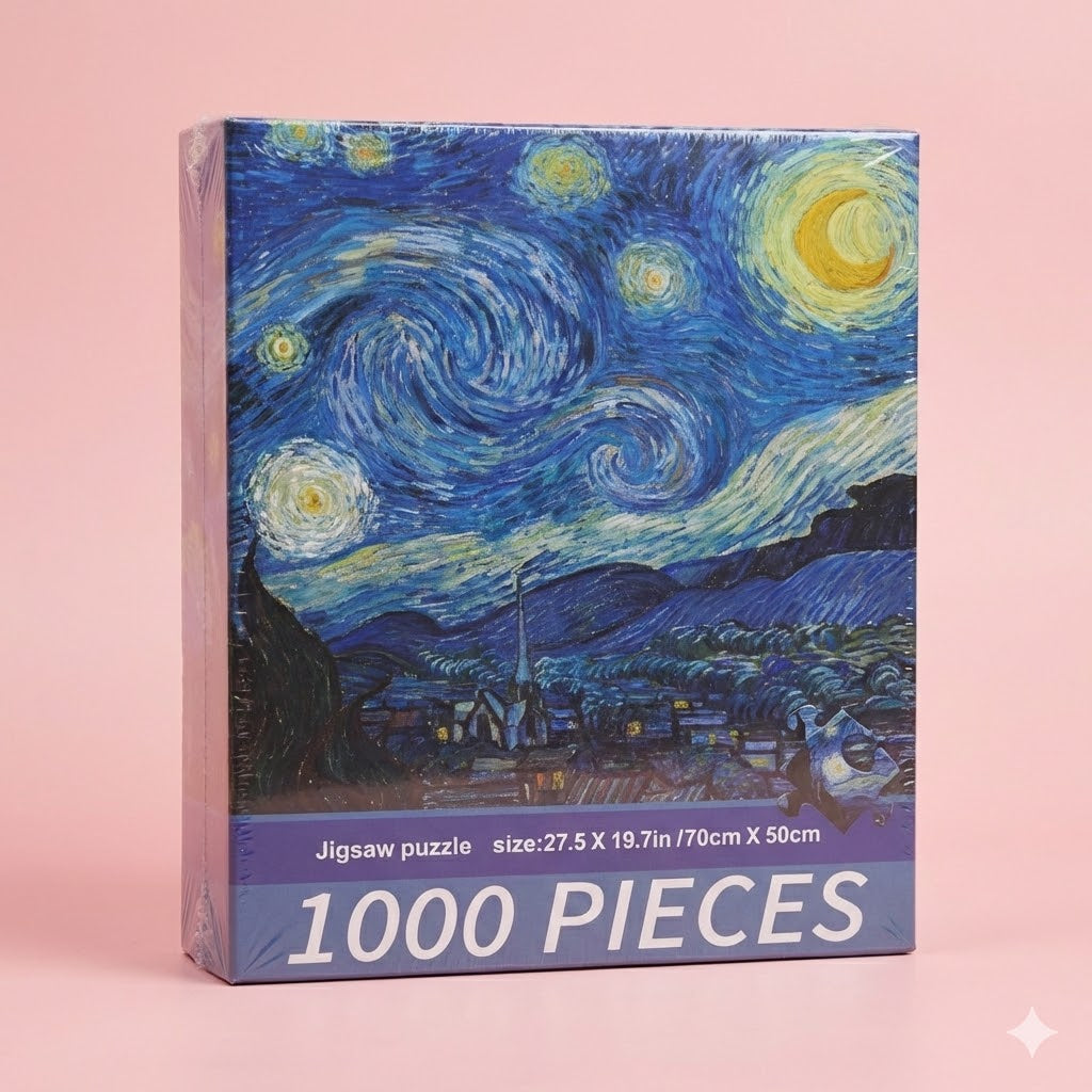 Jigsaw Puzzle - Van Gogh Starry Night – Goodgudi Retail Pvt. Ltd.