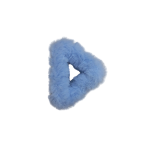 Fur Hair Claw Clip